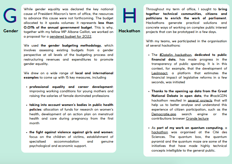 Paula Forteza tweet media