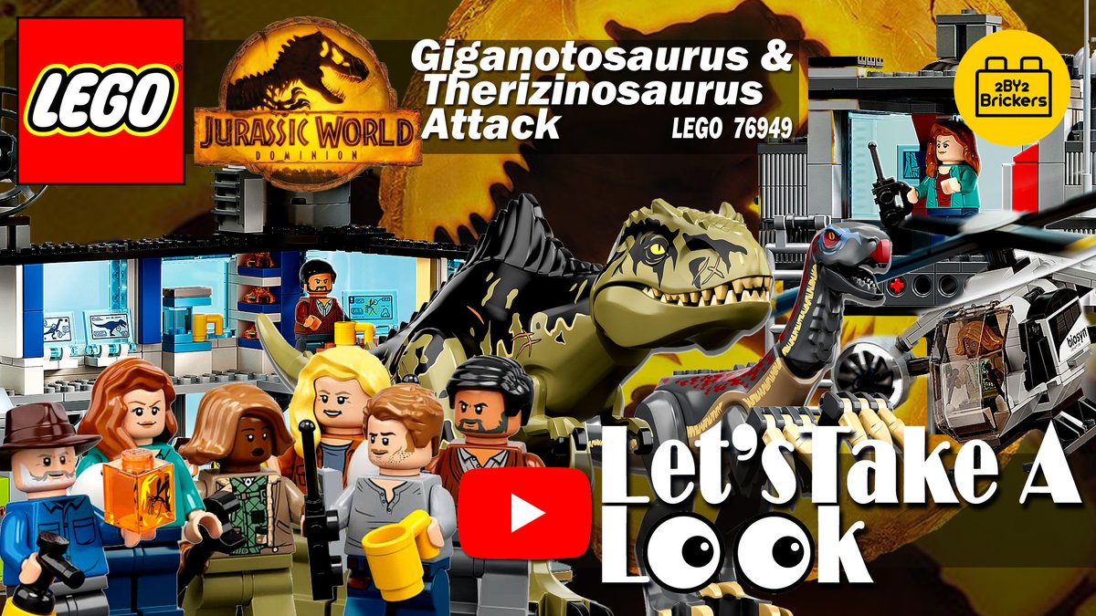 <a href="/2by2brickers/">2by2brickers</a> latest #Video #LEGO #JurassicWorld   Giganotosaurus Therizinosaurus Attack 76949 Let’s ta... youtu.be/m78IYq5kXQo via <a href="/YouTube/">YouTube</a> <a href="/YouTubeCreators/">YouTube Creators</a> <a href="/LEGO_Group/">LEGO</a> <a href="/Gamer123Lego/">GamerLego_123</a> <a href="/CedricDiong/">Lego Gamer 123</a> <a href="/oimotoika/">コイちゃん</a> <a href="/harvey_lego/">HarveyLegoWorld</a> #JurassicWorldDominion <a href="/LEGOJurassicUK/">LEGO Jurassic World</a>