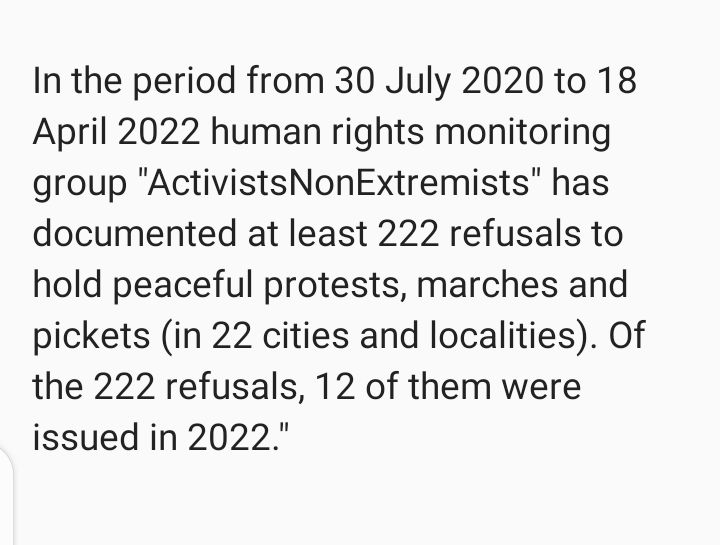 Veritas_kz's tweet photo. 4/4
This is at least the eleventh refusal to hold anti-war rallies and actions of solidarity with Ukraine (Almaty, Aktau, Zhanaozen, Ekibastuz, Uralsk, Aksai, Astana) issued by the Kazakhstani authorities. https://t.co/ClksfP9Um1