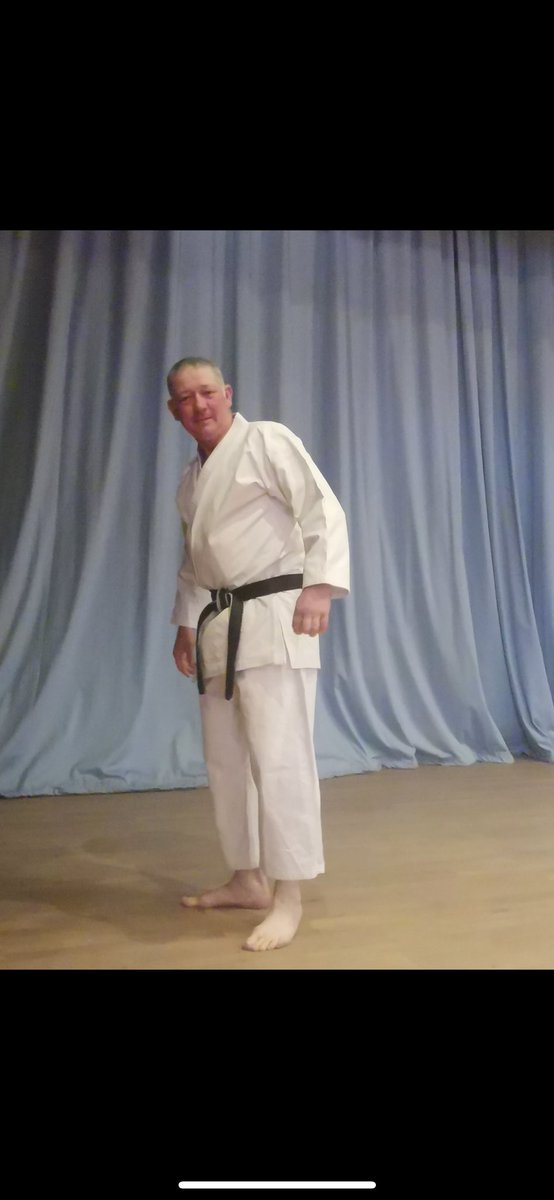 StevenJ65045530's tweet photo. Osu! Remember Chris, our groundsman who keeps Botton Village looking lovely and nice?
He’s only a karate expert too you know! 🥋
Chris hosted a taster session in the fabulous Joan of Arc Hall on Saturday and is hoping to make this a regular event for our community members. https://t.co/i9sO1XPodb