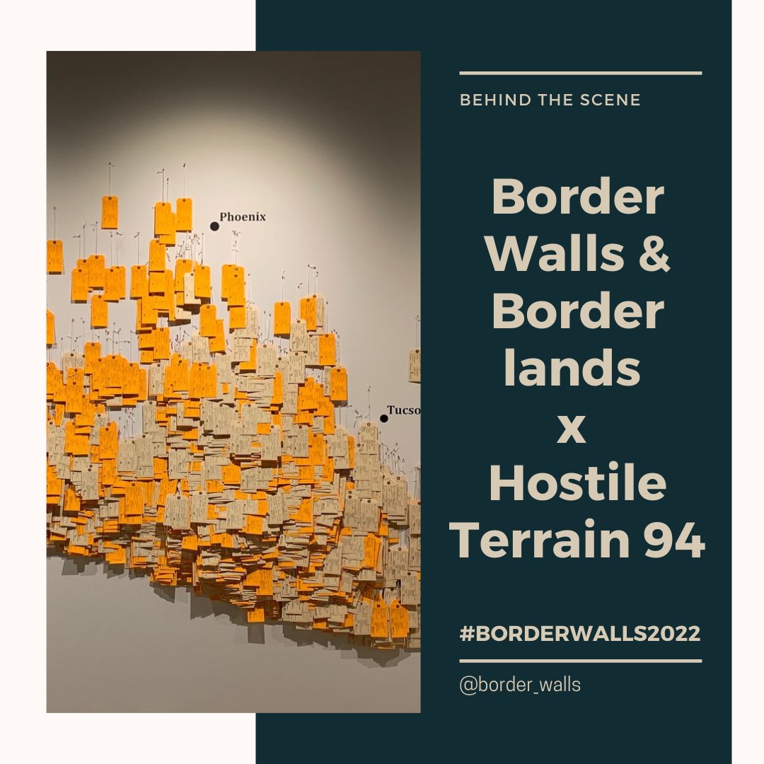Borders and Border Walls (@border_walls) on Twitter photo 📢Nouvelles
Nous sommes heureuses d'annoncer que Border Walls and Borderlands est partenaire-hôte d'Hostile Terrain 94! Lors de la conférence, vous pourrez découvrir le travail de <a href="/jason_p_deleon/">Jason De León</a> & <a href="/UMP_LosAngeles/">Undocumented Migration Project, Inc. (UMP)</a>
Pour plus d'info sur l'exposition : undocumentedmigrationproject.org/home 📢Nouvelles
Nous sommes heureuses d'annoncer que Border Walls and Borderlands est partenaire-hôte d'Hostile Terrain 94! Lors de la conférence, vous pourrez découvrir le travail de <a href="/jason_p_deleon/">Jason De León</a> & <a href="/UMP_LosAngeles/">Undocumented Migration Project, Inc. (UMP)</a>
Pour plus d'info sur l'exposition : undocumentedmigrationproject.org/home