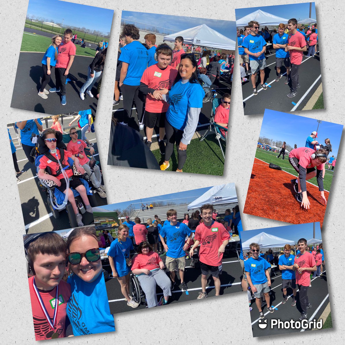 RCHS_Jaguars's tweet photo. Our Gross Motor Development class participated in a combined field day with many other area schools on Friday.   Our group represented Cooper very well!  Go Jags! https://t.co/YktUvrGxge