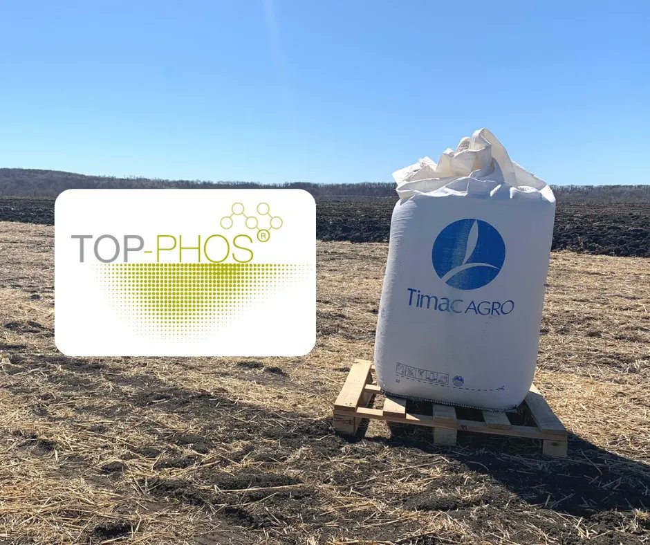 TimacAgroCanada's tweet photo. Experiencing high pH? Lots of Calcium? We've got just what you need 😉 #FarmTheFuture

Top-Phos will make phosphorus more available to plants as well as stimulate growth and improve root system development. Let's add it to your operation in 2022! https://t.co/xXMUwBePNJ https://t.co/g3hwVUigGd