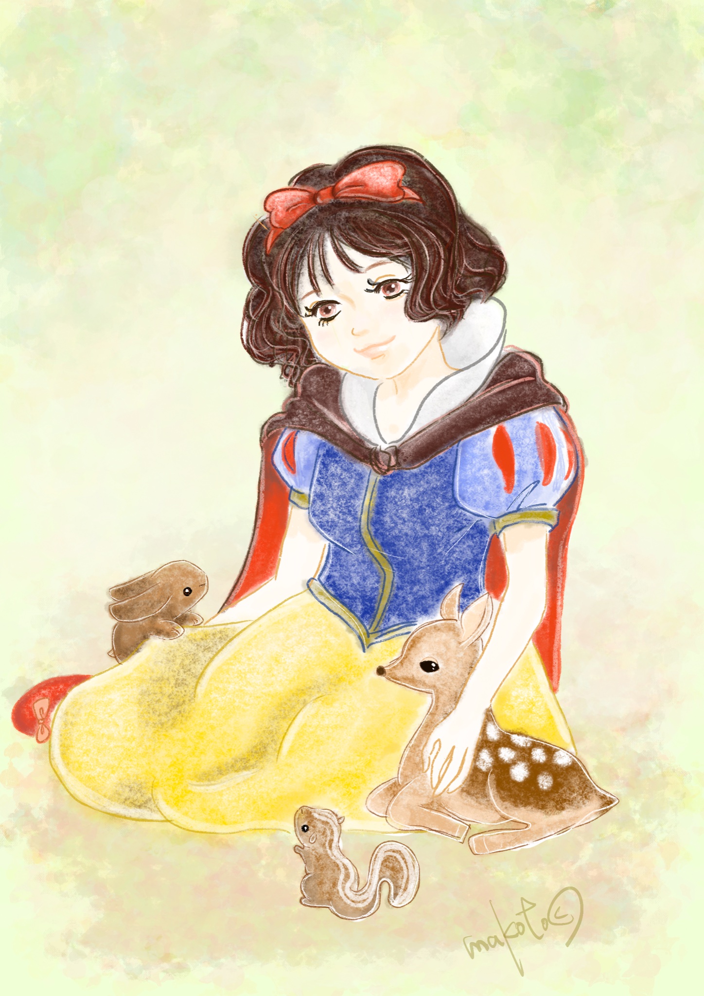 白雪姫イラスト Twitter Search Twitter