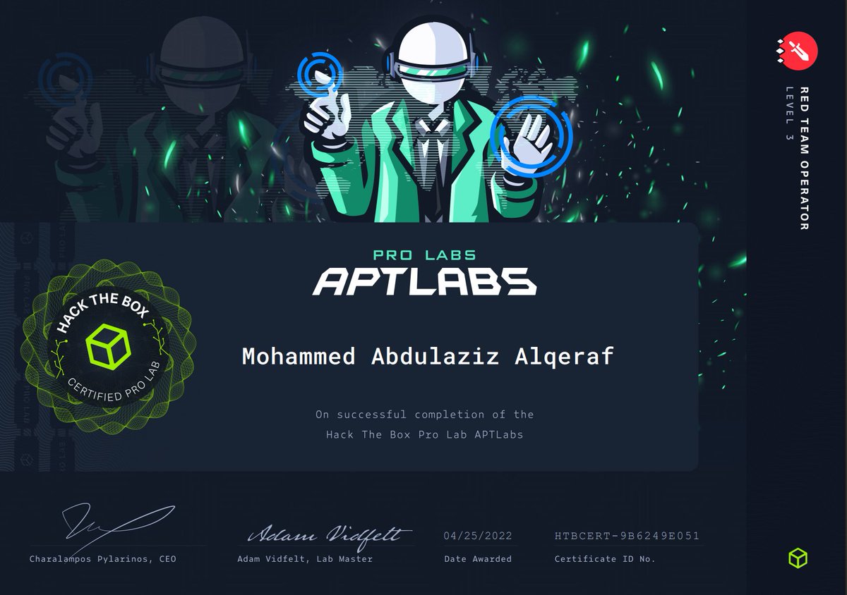 HitmanF15's tweet photo. Easy peasy lemon squeezy ✌🏼
I got APTLABS In less than a month 
I finished the hardest certs in AD field https://t.co/yHCsUwETTH