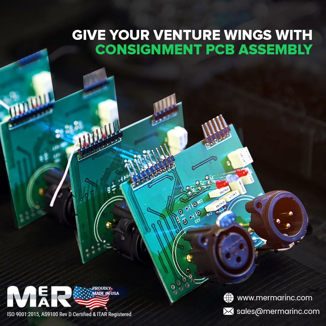 mermarinc's tweet image. Give your venture wings with consignment #PCBAssembly as quality and control come together in this. Click below to find more benefits of it. 
buff.ly/3DVqviy 
#ConsignmentPCB #CircuitBoardAssembly #PCBManufacturing #Electronics #ElectronicsIndustry #TurnkeyPCB #USA