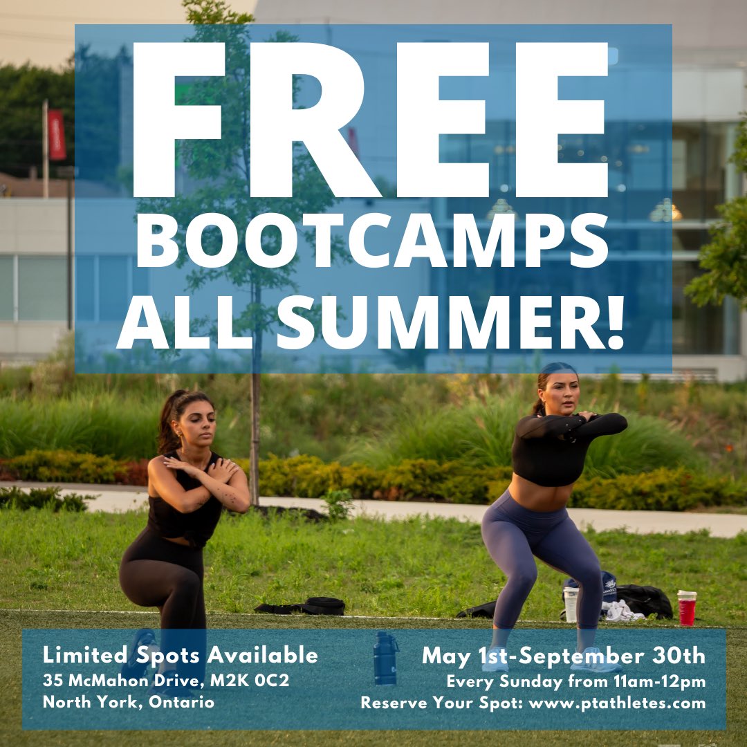 Less than one week until we kickstart the 2022 season 🎉 

Free outdoor fitness classes every Sunday, all summer! 🔥

Class information:
- RSVP on our website (link in bio)
- All fitness levels are welcomed
- Please arrive 10-15 mins early
- Bring a water bottle
- Apply sunscreen