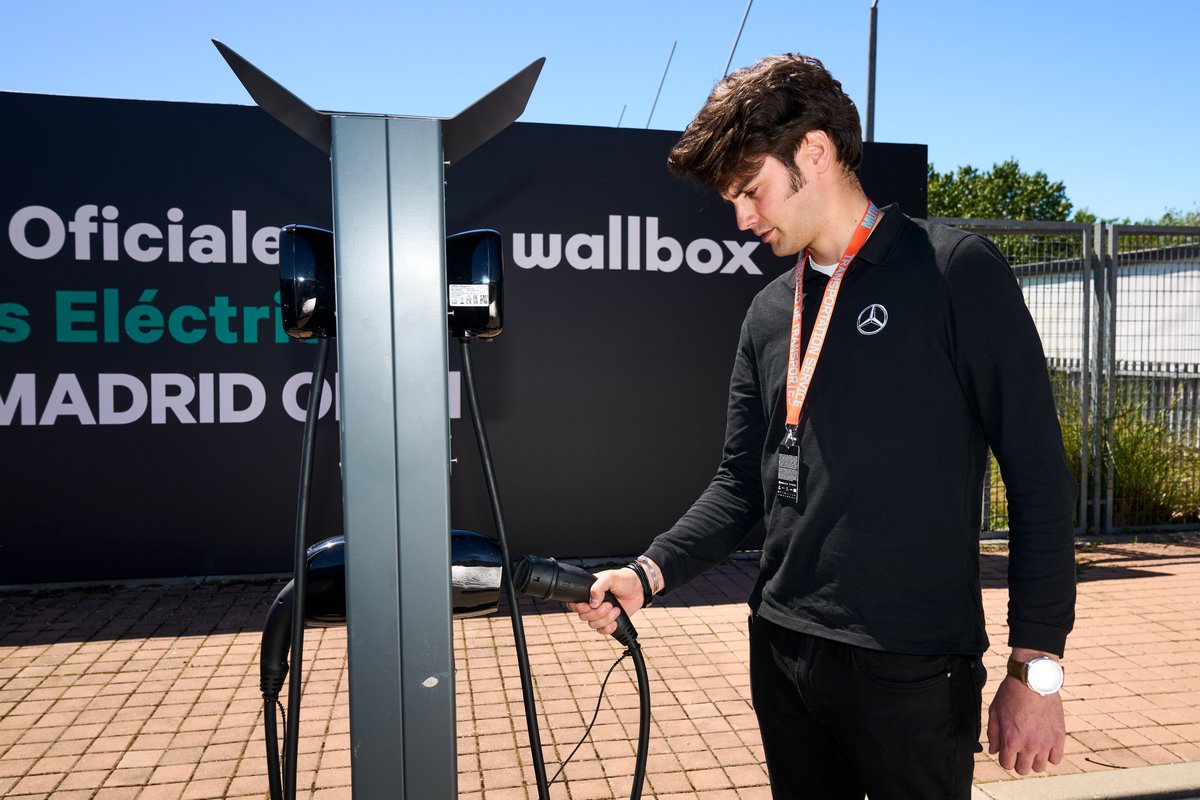 Powering the tournament 🔌

#MMOPEN's commitment to being more sustainable every year is bolstered with the help of @wallboxchargers, chargers for electric cars fitted in the Embajadores car park and the area where the cars pick up the players.