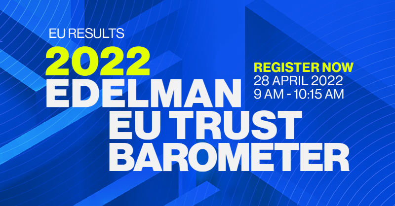EdelmanBXL's tweet photo. Looking forward to a great panel debate on trust with our own @seoborst, @LindaMcAvanMEP, @OlafSteenfadt, @AH2C from @EdelmanDXI and Karin Svensson from @VolvoGroup. If you haven't done it yet, register now! #TrustBarometer