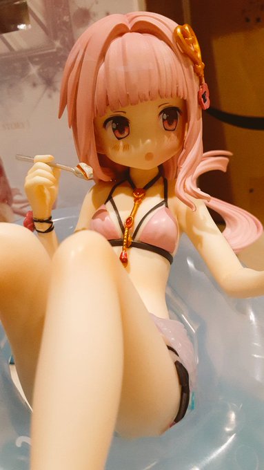 水着いろはちゃん☀️ついにっ届きました!!長かったけど!!安心しましたっ!とても可愛い(*^^*) 