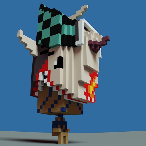 cryptobiters's tweet photo. CryptoBiters3D #0006
Price 0.005 ETH
1/1 NFT collection on OpenSea Polygon Blockchain
https://t.co/SgJlVFLFJ3
@opensea
#OpenSeaNFT #CryptoBiters #NFTcollections #NFT #NFTCommunity #AnimeNFT #NFTartwork #NFTartists #pixelart #Pixel #voxel #voxelart https://t.co/DziRqonrCB