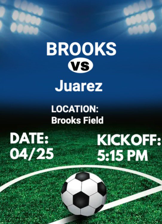BrooksSoccer's tweet photo. Come support our ⚽️ Lady Eagles this afternoon at our home field 🏟 ! Let’s pack the nest! 🦅 #ALLIN https://t.co/qxSMLblTtY