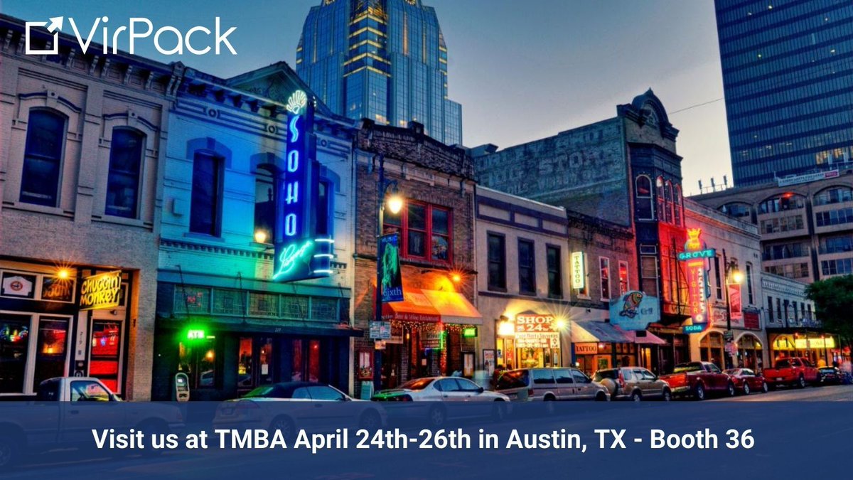 Wandering through TMBA? Swing by Booth 36 to meet the team. We look forward to meeting you! Need some digital transformation? Look no further. VirPack’s technology has got you covered. #DigitalTransformation #AutomatedWorkflow #MortgageLending #Fintech