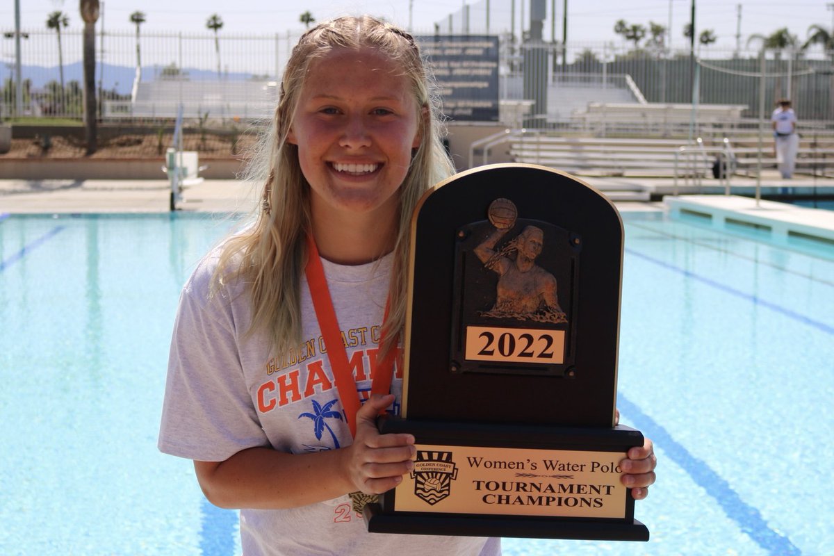 strongarmbrews's tweet photo. @CallMeEPJ @Inland_Sports former ‘21 TVHS goalie Abbey Armstrong has won a @GCCWP league title and will be headed to the NCAA’s with her #8 ranked @FresnoStateWP team. https://t.co/6Z1XWq1OZW