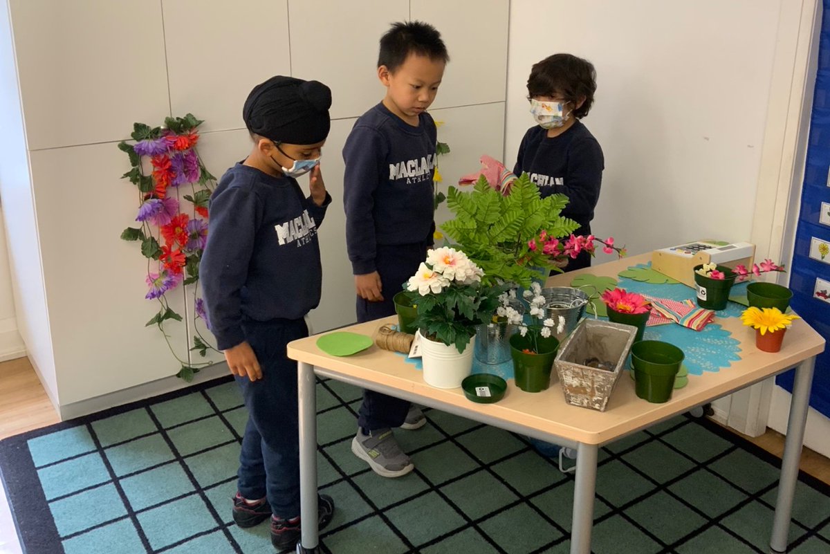 maclachlan_ca's tweet image. Hello and welcome to the flower shop! 🌻🌸
This type of activity encourages children's #creativity and #intellectualdevelopment while also teaching them decision-making and #socialskills like sharing and cooperating.
#ReimaginingPossibilities