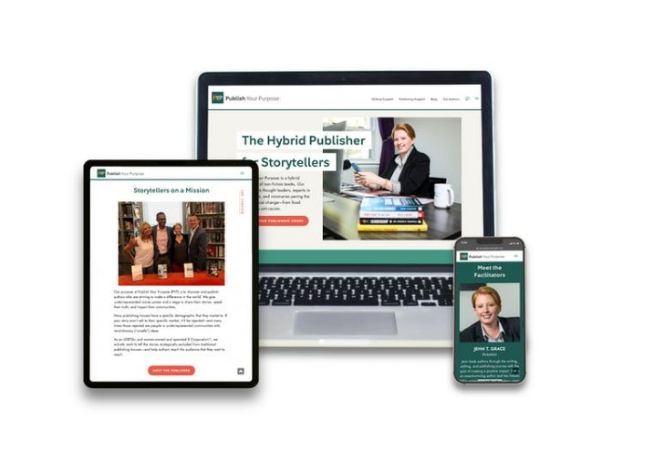 Our rebrand and website are now officially live! As many of you know, this has been a long time coming, and we are excited to finally be able to share it with all of you! I encourage you to check out our new website and let us know what you think: publishyourpurpose.com