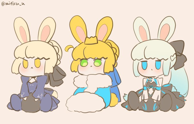 #今日の我が王
うさぎ

#FGO #ゆる数 