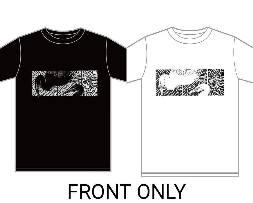 phone_ashikaga's tweet photo. 本日4/25～4/29までBASE１０%クーポンが使えます。

クーポンコード
enjoy2022gw

・半袖Tシャツ¥3,000
・全バンド名有Ver半袖T¥3,500
・ロンT¥4,000
・バンド名有VerロンT¥4,500
全て送料込みの値段です。

《特設ECにてCDを予約、お買い上げの方にはシークレット特典有り》
https://t.co/3ACfQLgkjX https://t.co/maMlbDHWEH