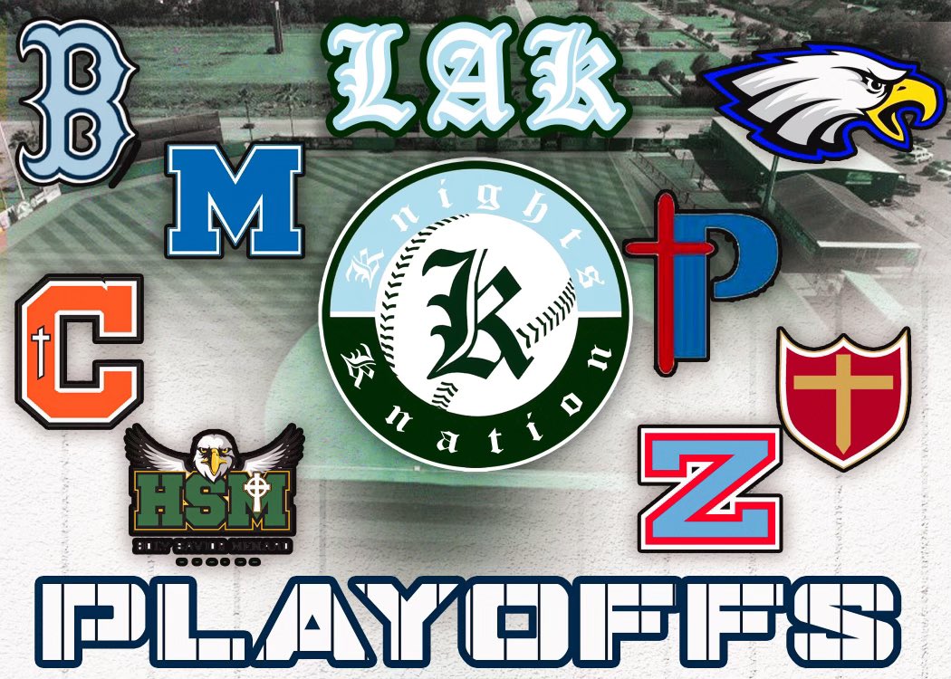 Good luck to our 8 LAK Partners who begin their playoffs this week.  #4L #LAK <a href="/MarucciDugout/">Marucci Dugout</a> @PBR_Louisiana <a href="/BarbeBaseball71/">Barbe Baseball</a> <a href="/LiveOakBsB1/">Live Oak Baseball</a> <a href="/CurDogBaseball/">Cur Dog Baseball</a> <a href="/MHSskippers_bsb/">Skippers Baseball</a> @PBSBaseball2022 @bmartinbaseball <a href="/_ZHSBaseball/">Zachary Baseball</a> <a href="/Menard_Baseball/">Holy Savior Menard Eagles Baseball</a>