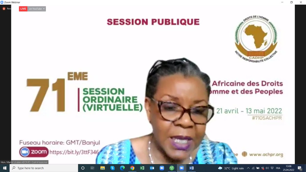 #ACPHR71 Hon. Marie Louise Abomo:"En ce qui concerne les personnes âgées, vieillir est une grâce mais bien vieillir c'est l'affaire de tous. En ce qui concerne les personnes handicapées, nous avons tous un handicap + ou - accentué". <a href="/ISHR_fr/">ISHR en français</a> <a href="/remyngol/">Prof. LU</a> <a href="/Adelaide_ISHR/">Adélaïde ETONG JAMES</a> <a href="/segolenebsh/">segolene_bosshard</a>