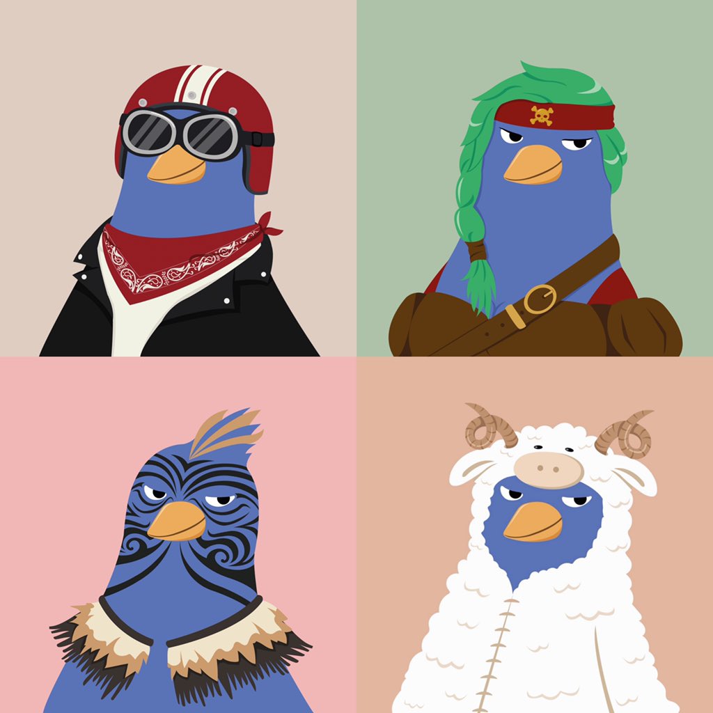 Ding Ding Ding 🛎 

🤘🏼👀🤘🏼Bluebird gangster
❣️👅❣️on opensea 

🏴‍☠️ 1st Season will consist of 67/100 characters
🏴‍☠️ Price starting at 0.009 ETH on polygon
🏴‍☠️Click: opensea.io/collection/blu…

#NFTCommunity #NFT #opensea