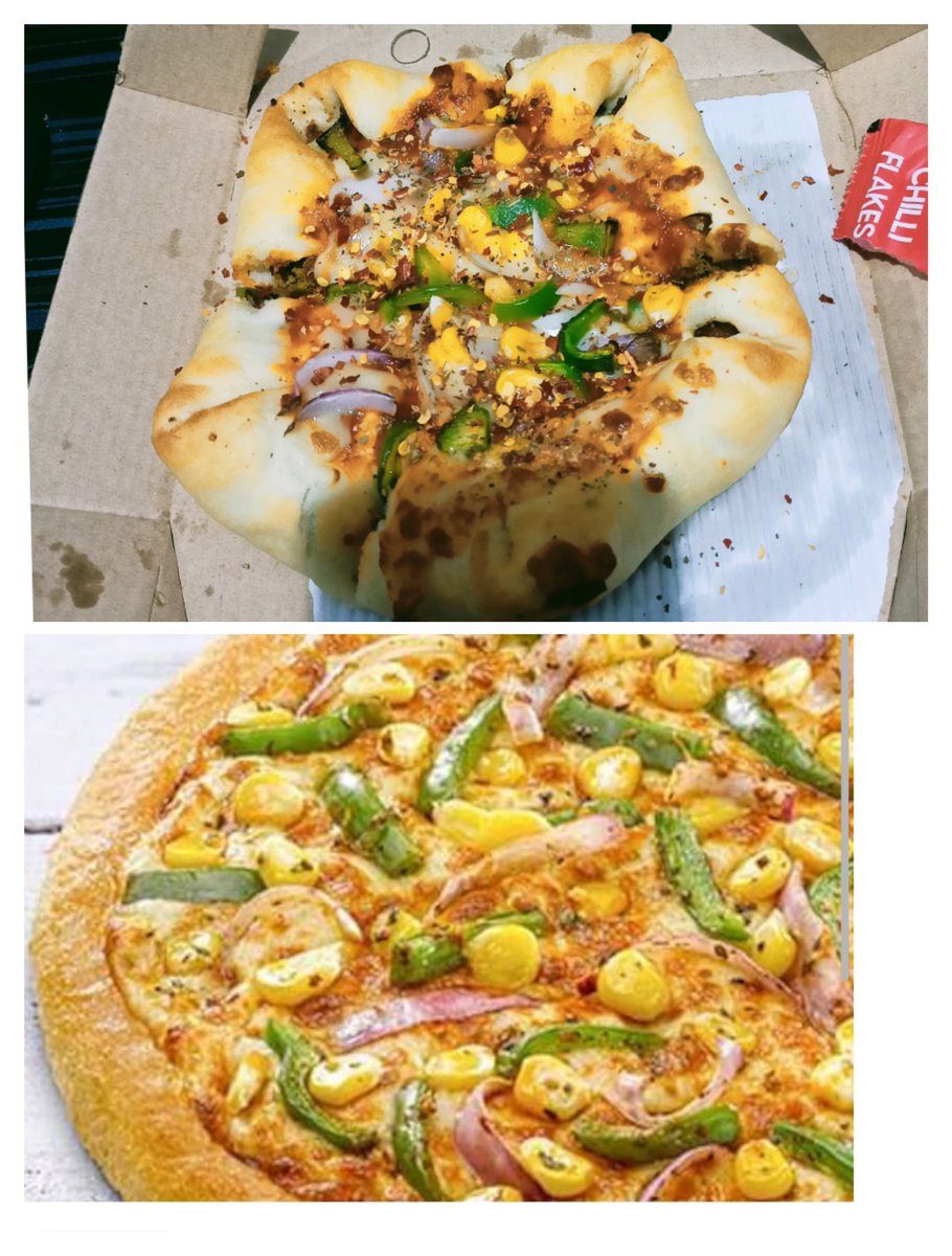deepsi99's tweet image. This one is best ever service again ..See difference between online photo and actual order....this is 308.00 value order litterly.
@PizzaHutIN 
#pizzahut 
#bad_service