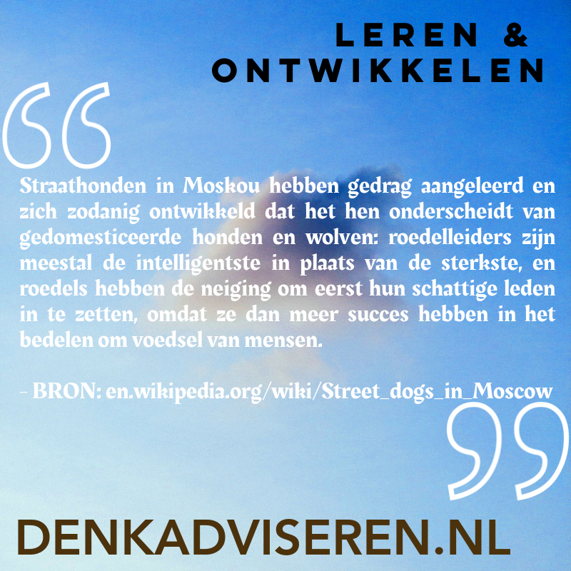 #maandag Opmerkelijk (t)weetje...
____________________________________
#leren #ontwikkelen #denkadviseren #adviseren 
DENKADVISEREN.NL