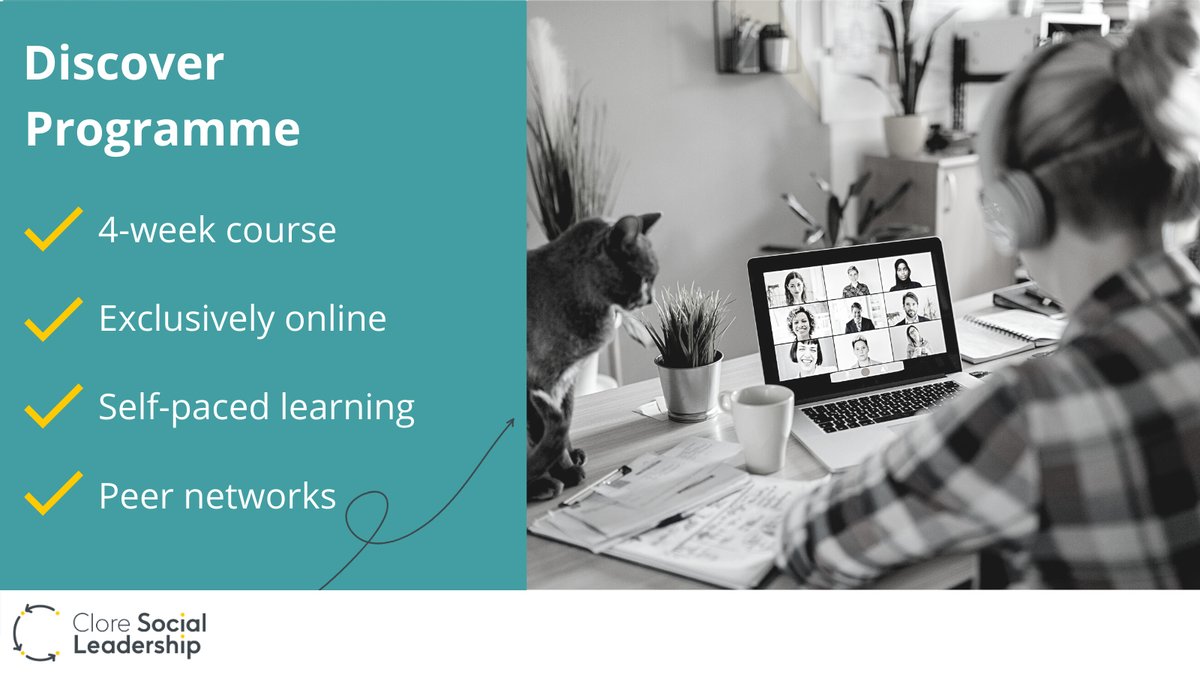 CloreSocial's tweet photo. Start your #leadershipdevelopment journey with our #DiscoverProgramme! https://t.co/JkbTXjrICf https://t.co/IDT9VKVKcE
