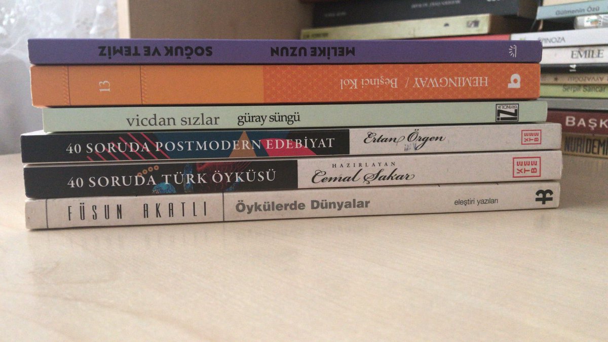 hayriirdall's tweet photo. kitap hediyeli tweet

arkadaşlar yeni bir çekiliş yapıyorum. fotoğraftaki kitapları 27 nisan tarihine kadar bu tweeti rt yapan ve beni takip eden bir kişiye hediye edeceğim. görüşmek üzere. https://t.co/b1uWYCzel7