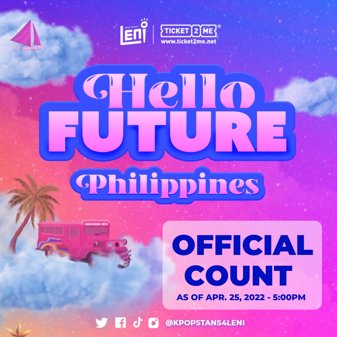 KPOPSTANS4GG's tweet photo. LÆNIS!

May 2,573 stans na nakaboto para sa ticket ni Leni-Kiko sa May 9. Matutuwa si Tiffany sa atin at sure kami hindi lang Young Ones ang kasama natin! 🤗 I'm sure there's MORE of us out there!

Kumusta ang ibang fandom? Payag ba ang ONCE na mas Fancy ang Red Velvet sa kanila? https://t.co/MP0dg6IUCA