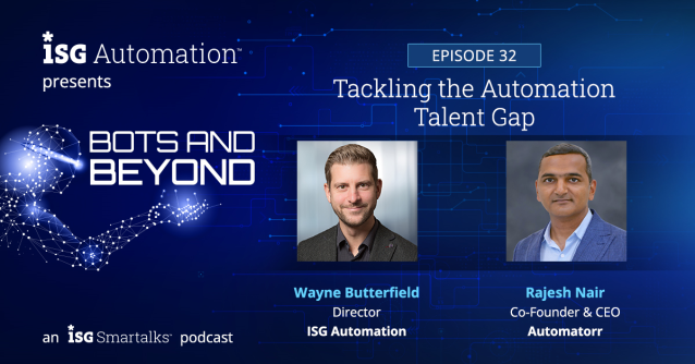 LindaDelbridge's tweet photo. Is the global shortage of #techtalent serving as a major barrier for your digital transformation? In this ISG podcast episode, host @Waynaldo82 and guest Rajesh Nair, co-founder and CEO of @beanautomatorr, discuss the #automation #talent gap. https://t.co/z4qL1U3Jwz https://t.co/QoFXr2W8El