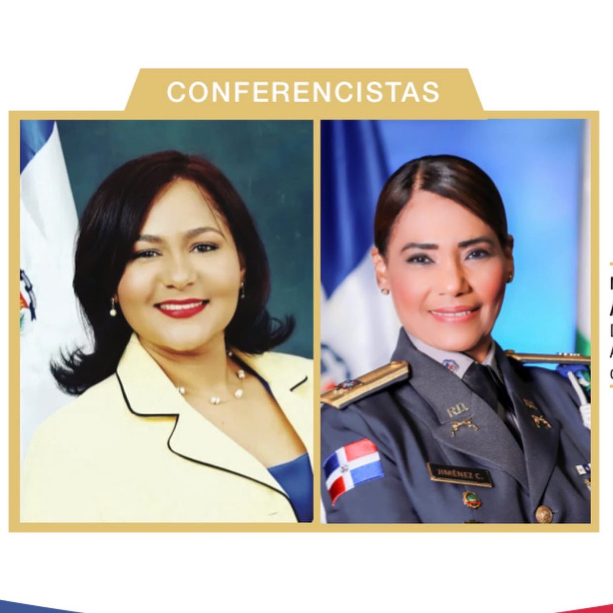 mujerseguridad's tweet photo. Hoy participaré como #conferencista junto a mi amiga la #General Yanet Jiménez, Directora de @intrafamiliarpn en el REENCUENTRO-CELEBRACIÓN DÍA DE LA SECRETARIA 2022
De la #ADOSAE https://t.co/eNvJ8FcQMe