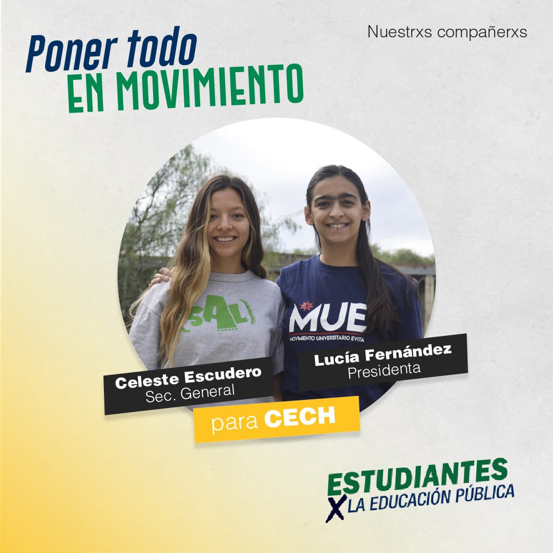 salhumanasunrc's tweet photo. ¡CANDIDATXS para estas elecciones!

Desde el Martes podés votar a este EQUIPAZO:

🔥Ya sabés que hay equipo pero VOS también TENÉS QUE PARTICIPAR!

📣¡Sabemos que hay que PONER TODO EN MOVIMIENTO!

Sumate!

👉En HUMANAS
•EstudiantesXLaEducaciónPública• https://t.co/V8cob2z23k