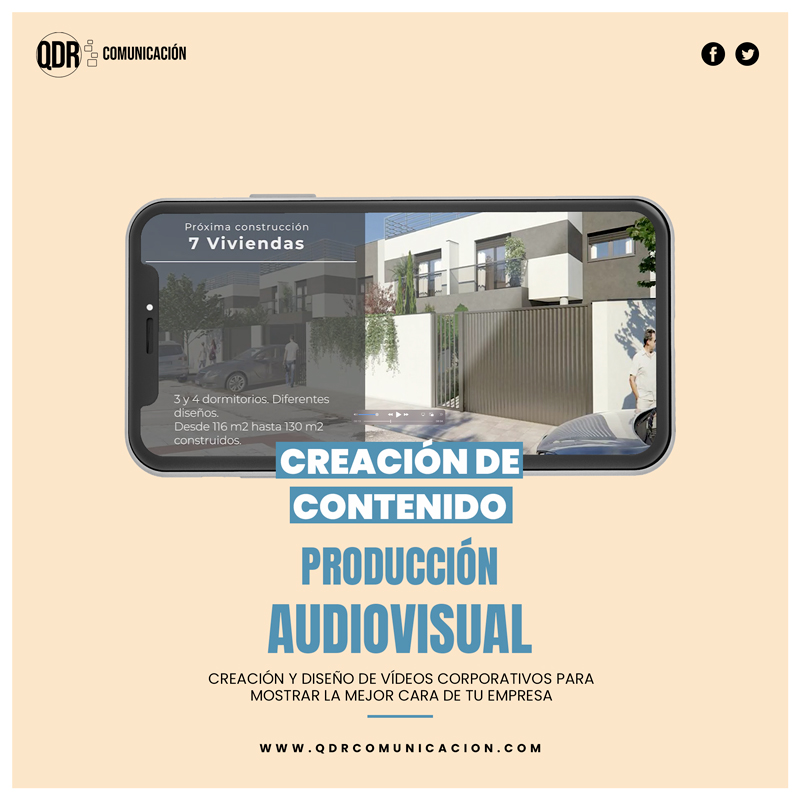 QDRComunicacion's tweet photo. PRODUCCIÓN AUDIOVISUAL

Realizamos todos los recursos fotográficos que necesita tu empresa. Creación y diseño de vídeos corporativos para mostrar la mejor cara de tu empresa y poder nutrir tu página web con las mejores imágenes.

👉https://t.co/QcnHZ0OeVn

#audiovisual #video https://t.co/rWyKFNQJw1