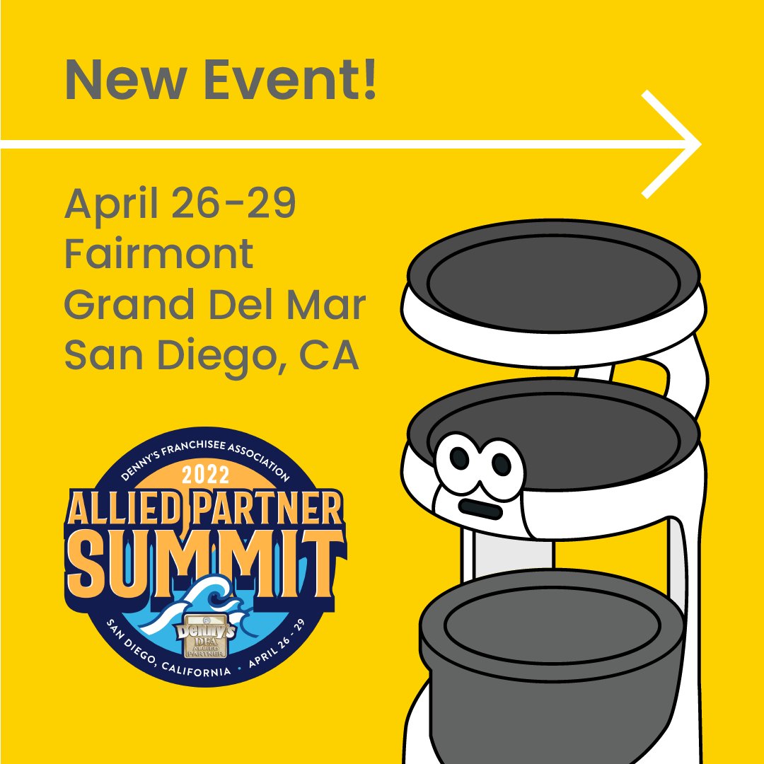 bearrobotics's tweet photo. We're thrilled to announce that we are now allied partners with the Denny’s Franchisee Association (DFA)! We look forward to our continued partnership with @DennysDiner by delivering hospitality solutions &amp; services.

#ServiServes #BearHospitality #HospitalityElevated #DFA2022 https://t.co/QvGWEzOlwG