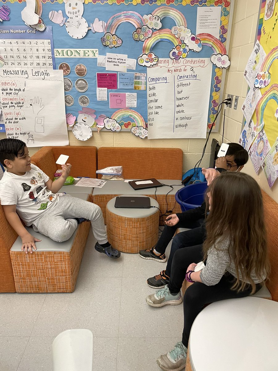 Ms_Morath's tweet photo. Ss working hard in their math centers to practice their “math talk” in their groups. ➕➖✖️I love listening in to hear the level of engagement and excitement in these young learners discussions. Keep it up SUPERSTARS⭐️ #EBSTRONG https://t.co/5xI9BRLKFT