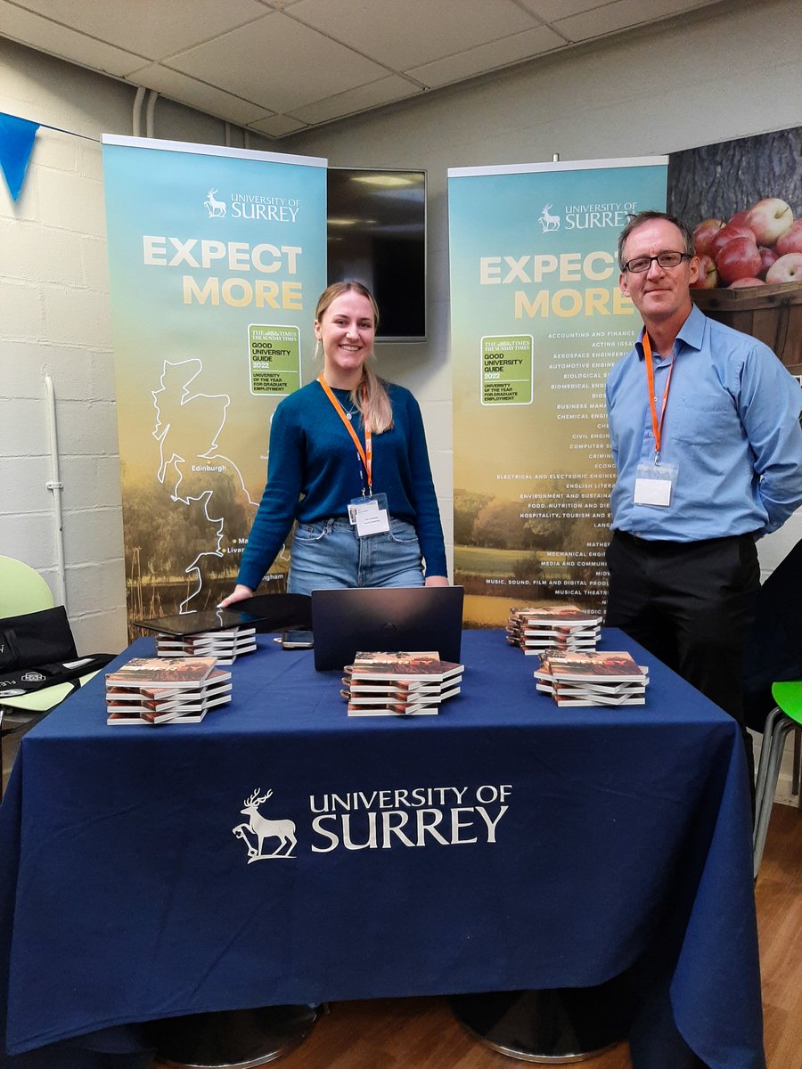 GodalmingColl's tweet photo. We have kicked off #FutureFridays with our #ProgressionFair ๐
We had tonnes of universities & local businesses come in to chat to our students about their future plans! ๐
Thank you for coming @UniOfSurrey @ProfilesFarnham @UAL
#godalmingcollege #sixthform #surrey https://t.co/TZmQSj02iF
