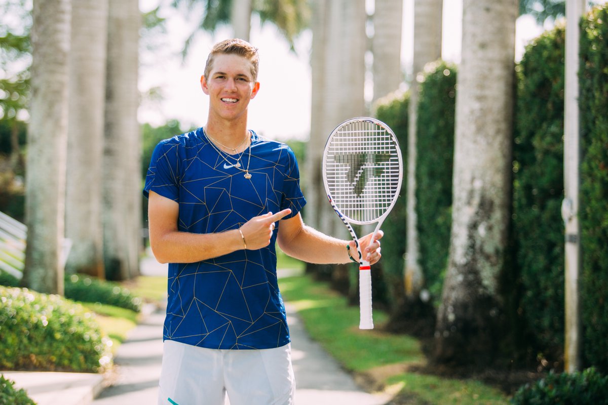 tecnifibre's tweet photo. Welcome to @Martin__Damm ➡ 18 years old and #1 U19 in the US 👋😊

#MartinDamm plays with TF-40 &amp; Razor Code 👌

#TecnifibreFamily
📸 @claudialdr https://t.co/qyPehQXj1j