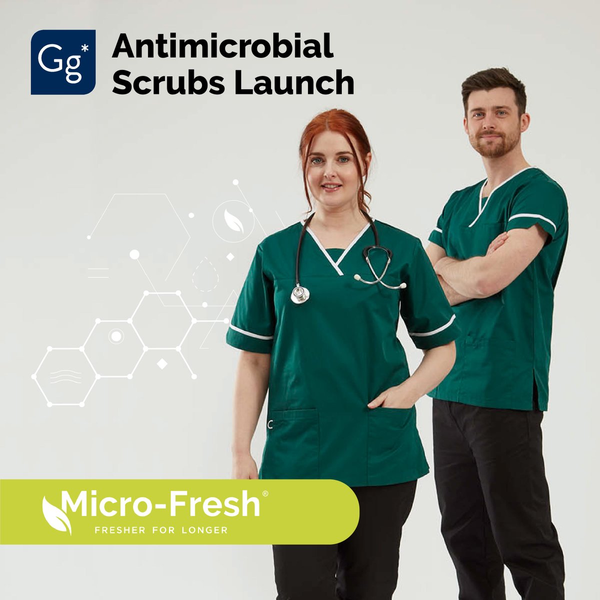 FresherLiving's tweet photo. We're delighted to announce that Micro-Fresh® is now available in the @GrahameGardner 'Scrubs’ range, protecting staff across hospitals, vets’ practices and dental surgeries. They can also enjoy #LastingFreshness too, as they carry out their vital work.
https://t.co/jDgy5eEhzO https://t.co/F7BrAmVMje