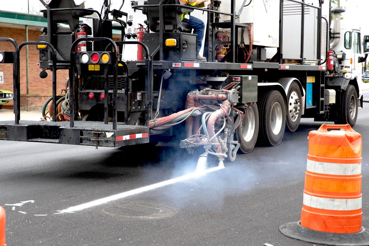 cityofwaco's tweet photo. Get ready for a traffic shift, Waco! By mid-May, the Washington Ave improvements project will be completed &amp; a traffic shift will follow as it moves to a two-way street! Striping began this week. Please drive safely! #betterstreetswaco #improvedowntown https://t.co/FfIVylOQ6Q