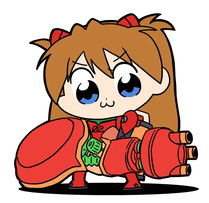 アスカ・ラングレー
ブキ:ノーチラスネルフカスタム
アタマ:インタパッチン
フク:スプラスーツ
クツ:スプラスーツ
#ペパンペピポン 