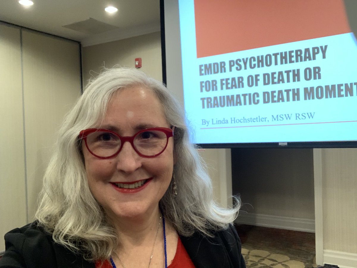 Ready to present on EMDR at HPCO conference. #hpco2022