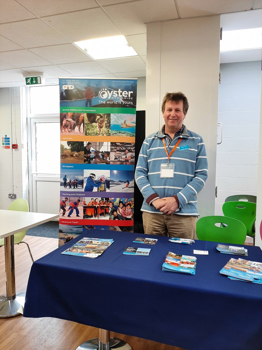 GodalmingColl's tweet photo. Thank you for coming in for our #ProgressionFair ๐ @UniCreativeArts @oysterworldwide @portsmouthuni @RoyalHolloway
#surrey #godalmingcollege #FutureFridays https://t.co/cqUPanNihu