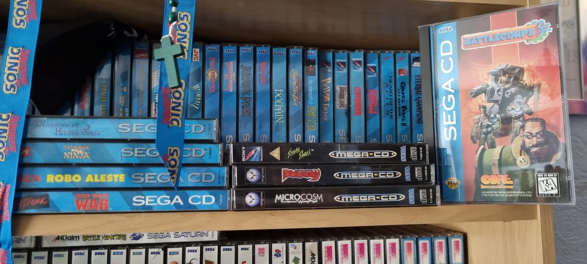 sonicgdavies's tweet photo. One of the best Mech games ever made, such an overlooked title and the music is ace too. #MegadriveMonday #MegaCD #SEGACD #COREDesgin #Battlecorps  #retrogaming https://t.co/oIjLcrp5Dj