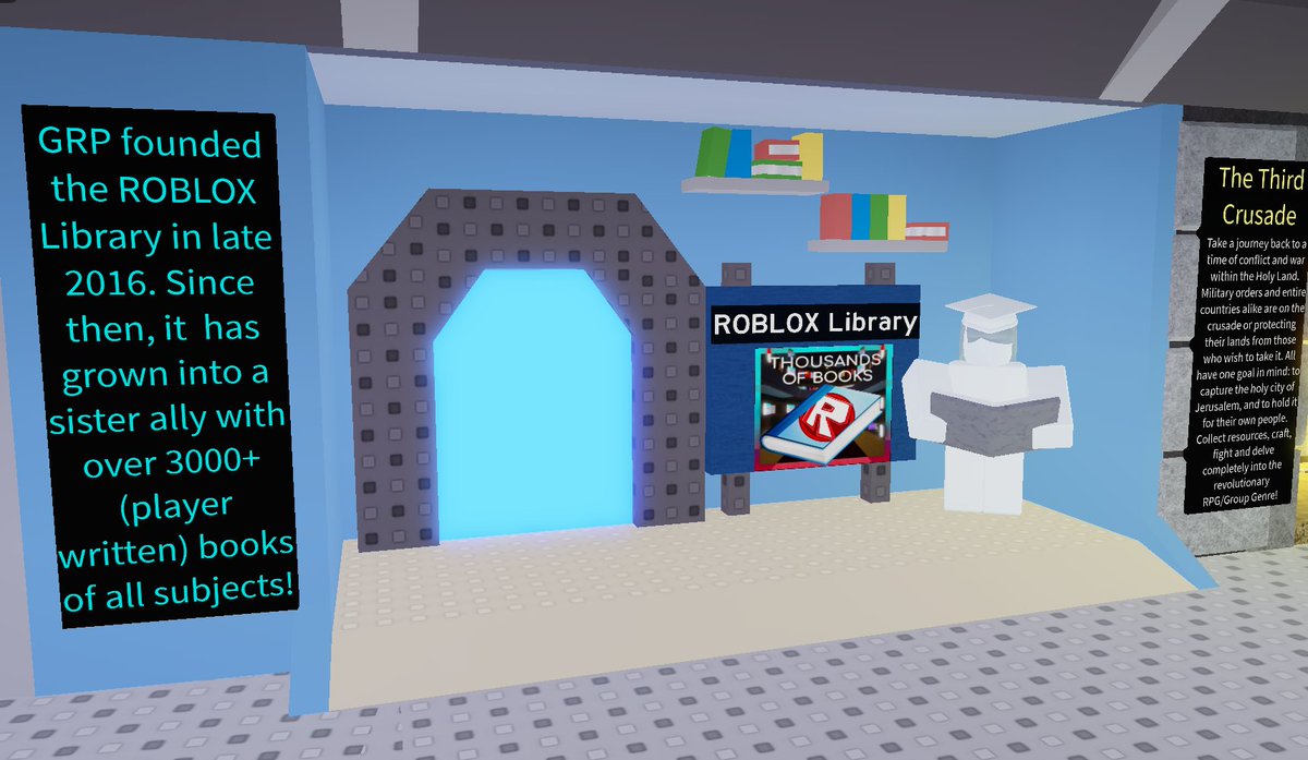 Completed Library! - Roblox