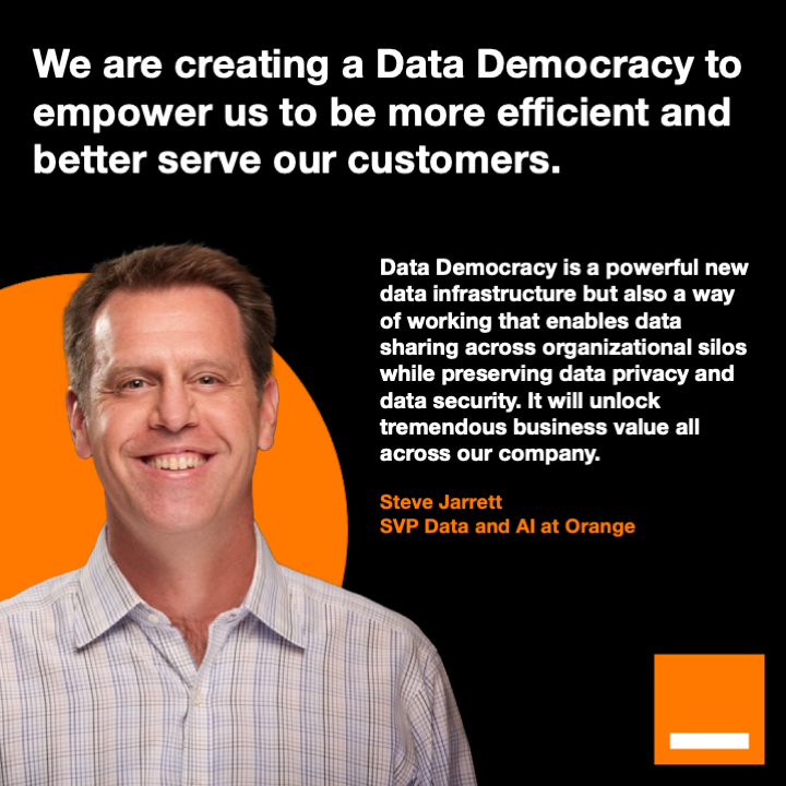 Orange_Future's tweet photo. .@Orange is proud to sponsor @TheWebConf 2022. 

Stay tuned on April 28 at 18:00 CET to hear @stevejarrett share his vision on the need to break silos and build a Data Democracy, for a successful #data and #AI transformation.

👉https://t.co/IzGhhk7Wn8 https://t.co/LoRgbB94xe