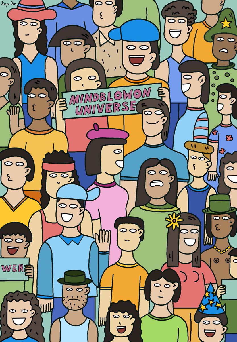 jianyuchan99's tweet photo. *🧵Finally finished my fanart wallpaper for @MindblowonNFT 😆 Really love their signature eyes! This took me 6 hours to complete the entire artwork!😂 Hope you guys like it! Feel free to use as your wallpaper!🥰 @lickpalik @1_8ote @Dagelanco @PapaBear994 #MindblowonArt https://t.co/fpMRctS2GJ