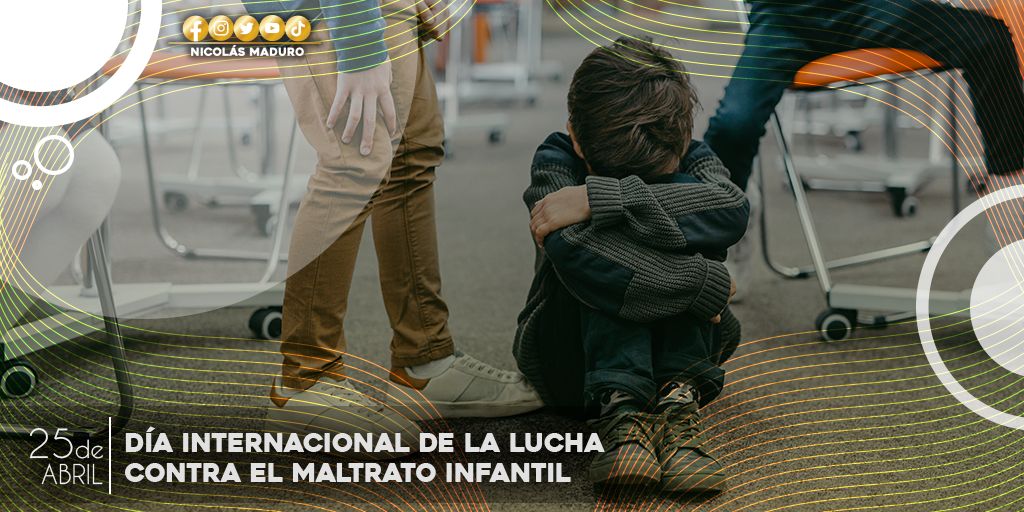 NicolasMaduro's tweet photo. Creemos en la conformación de una sociedad que se forje con nuevos valores desde el hogar. La lucha contra el maltrato infantil es una tarea que debemos asumirla colectivamente. Las y los niños necesitan de nuestra protección para tener una infancia plena y feliz. https://t.co/CACch5bqWP
