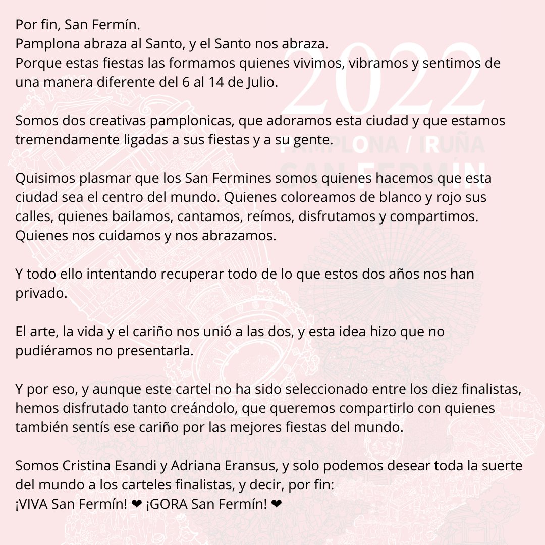 PorfinSanfermin's tweet photo. POR FIN, SAN FERMÍN
🔻🔻🔻🔻🔻🔻
#SanFermin2022 https://t.co/Lvlxde4QFb