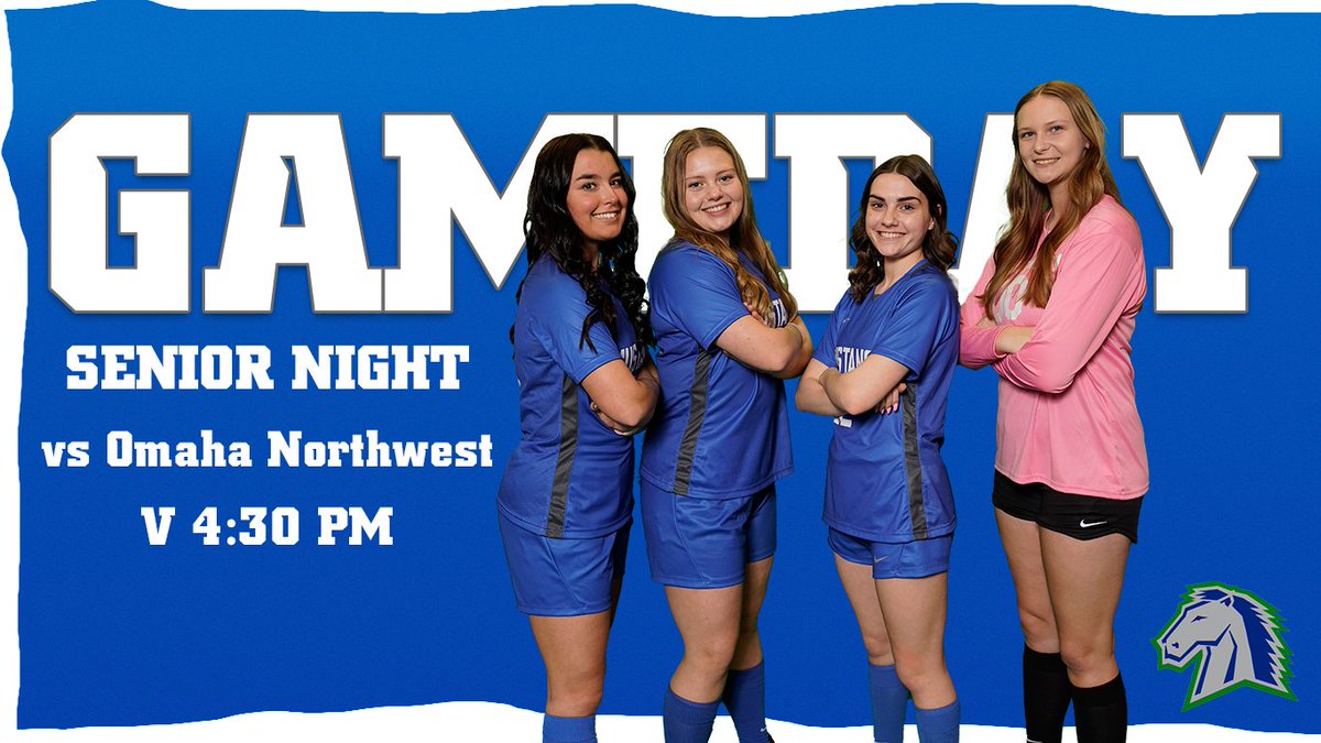 Good Morning Mustang Nation...It's Game Day and Senior Night.  Come on out and show your support for both the team and our Seniors as we honor them tonight on the Turf.  #Rollstangs #THANKYOUSENIORS

<a href="/MNGVSoccer/">MNGVS</a> <a href="/MNHSActivities/">MNHS Activities</a> 

🕔 4:30 PM
🏟️ Millard North Turf